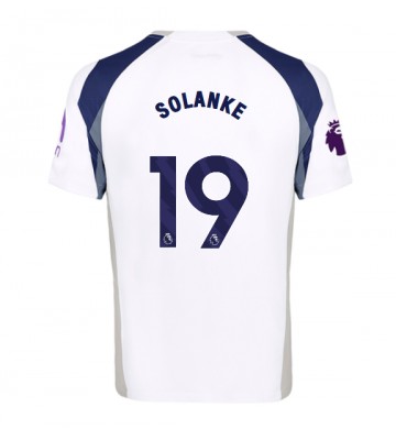 Tottenham Hotspur Dominic Solanke #19 Hjemmebanetrøje 2025-26 Kortærmet